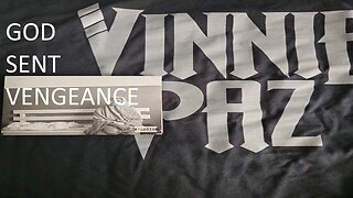 Vinnie Paz God Sent Vengeance Unboxing
