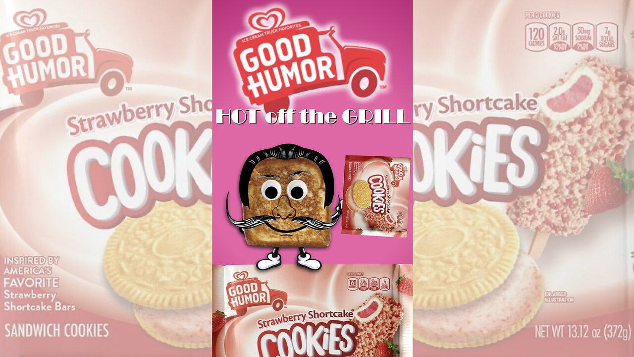 Good Humor Strawberry Shortcake Cookies Taste Test #goodhumor #tastetest #cookies