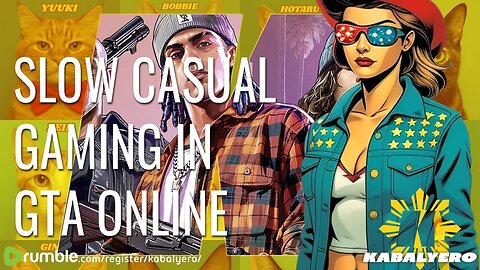 🔴 Grand Theft Auto Online! A Slow and Casual Gaming in GTA Online! 🎮 Thank You For Watching