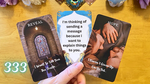 WOW! SOMEONE REALLY HOPES YOU ARE READY FOR WHAT THEY'RE GOING TO TELL YOU (COLLECTIVE LOVE READING)