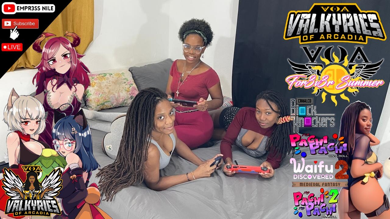 Bed Lounge Game and Chat #1,090 - FOR3V3R SUMMER FRIDAY: FAN SERVICE STREAM