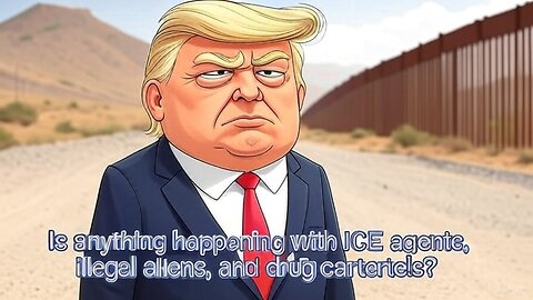 Is anything happening with ICE agents, illegal aliens, and drug cartels?- AC Daily Show (Ep. 528)