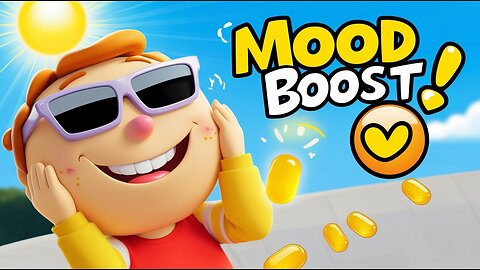 Vitamin D Mood Boost 😌☀️ (Funny Animation Meme) #Shorts