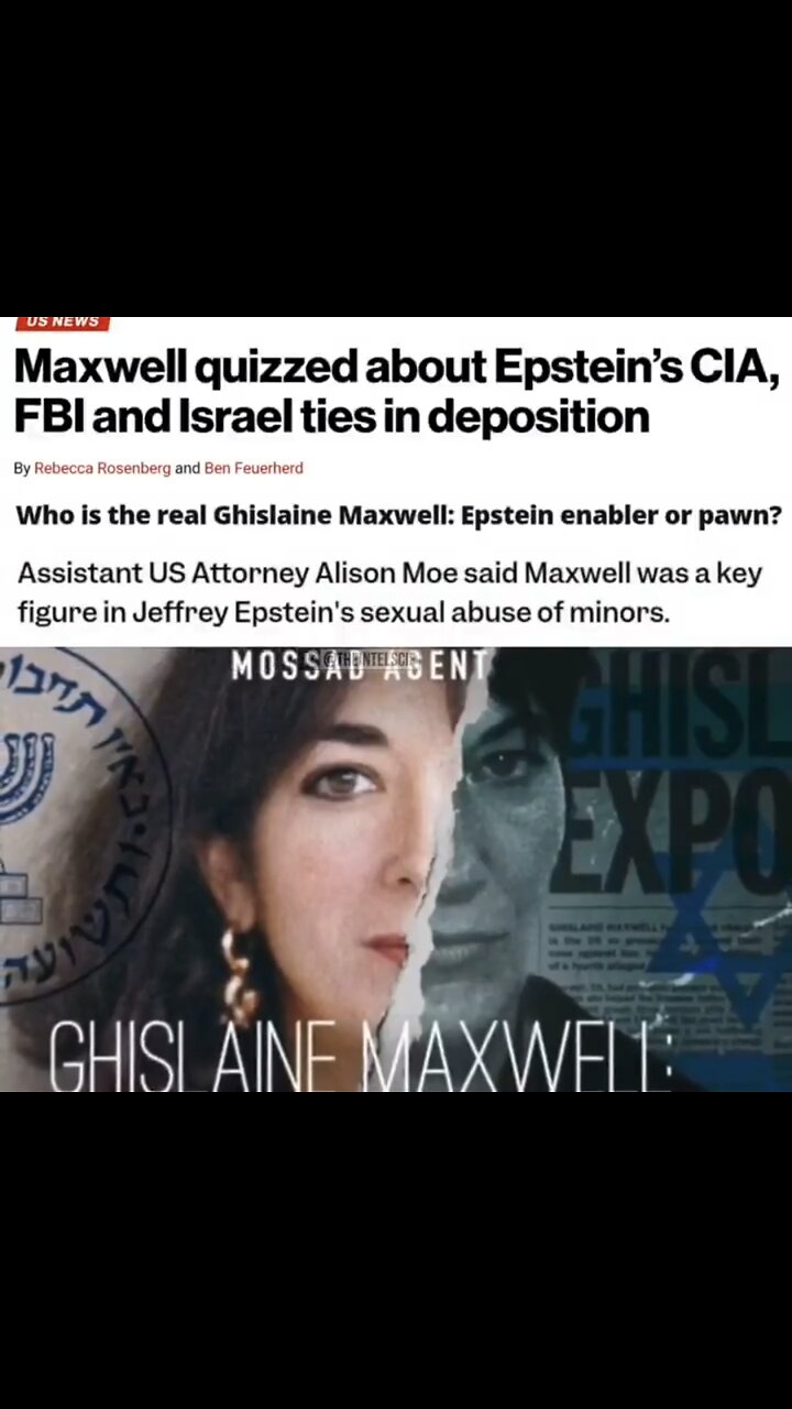 MAXWELLS ROLE WITH EPSTEIN - BLACKMAILING OPERATION