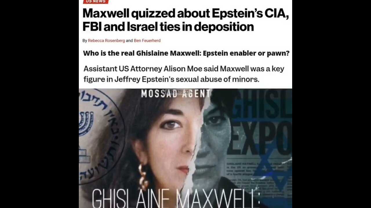 MAXWELL'S ROLE WITH EPSTEIN - BLACKMAILING OPERATION