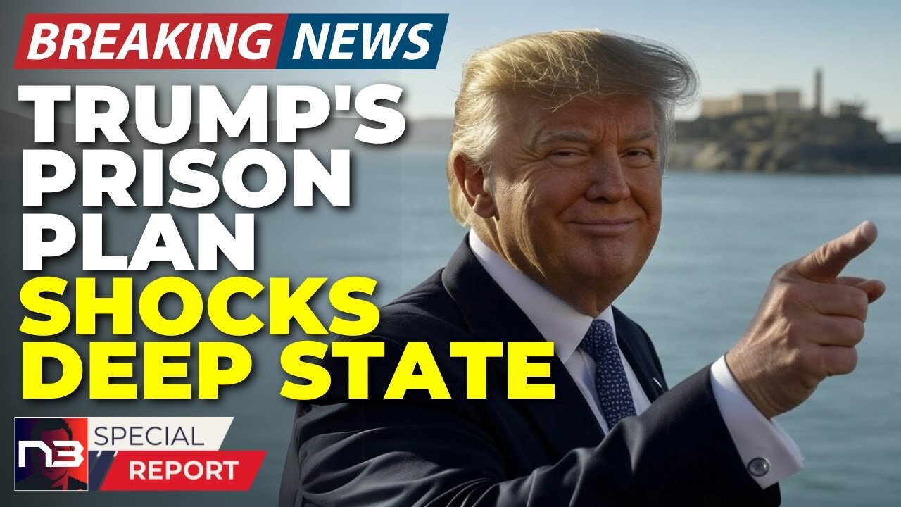 🚨BREAKING: Trumps Alcatraz Plan Has Criminals BEGGING For Plea Deals! The Real Reason Why!