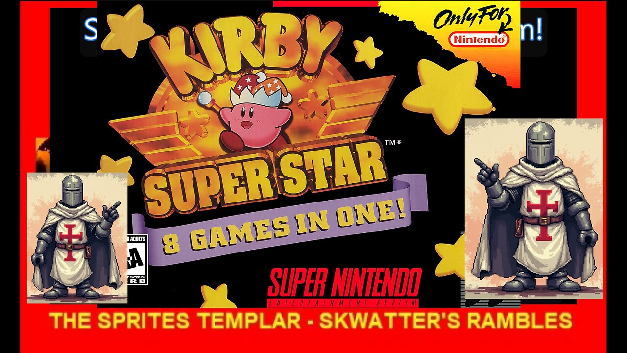 KIRBY SUPER STAR - SNES - Skwatter's Skrambles!