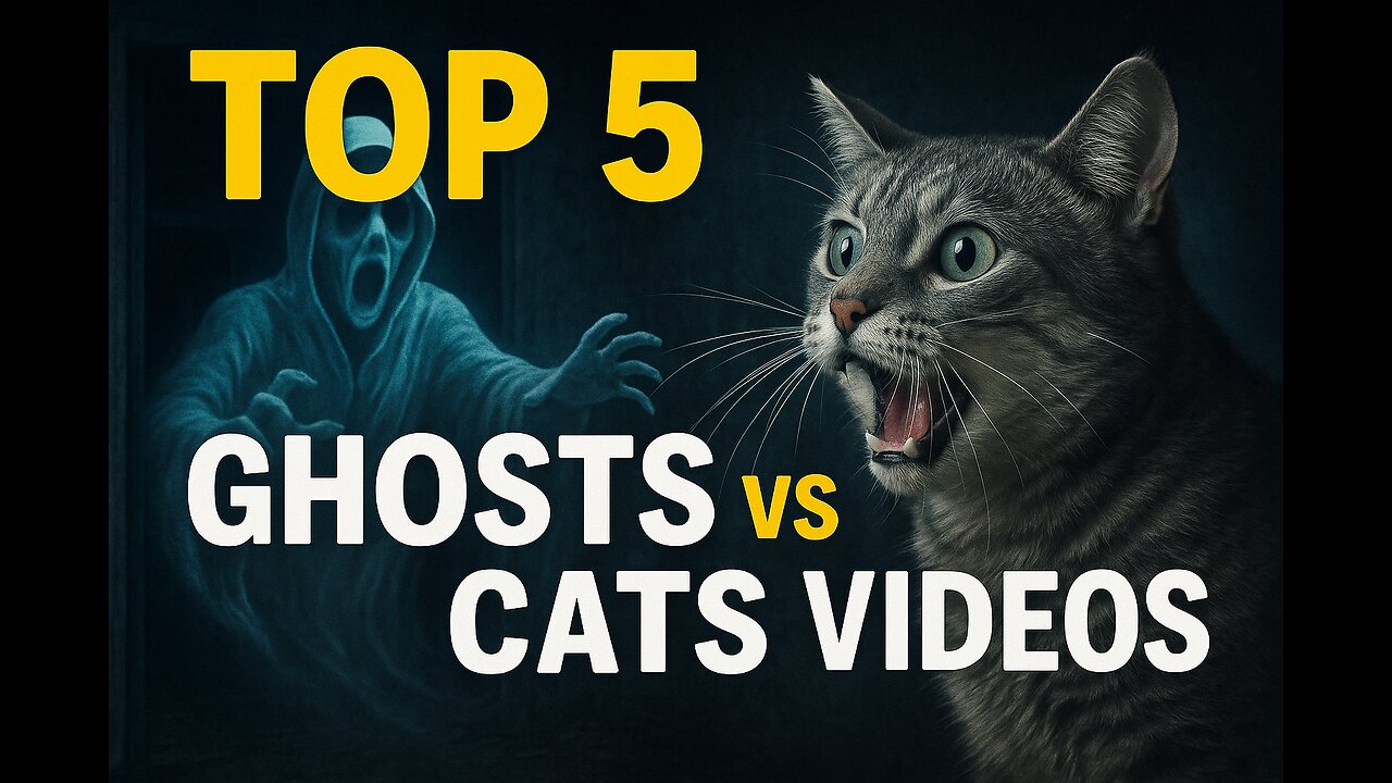 Top 5 Ghosts vs Cats Videos