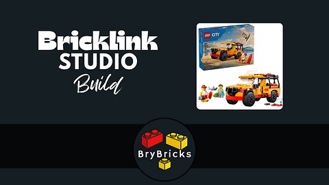 Building an Official LEGO Set in BrickLink Studio | Set 60453 | 0002