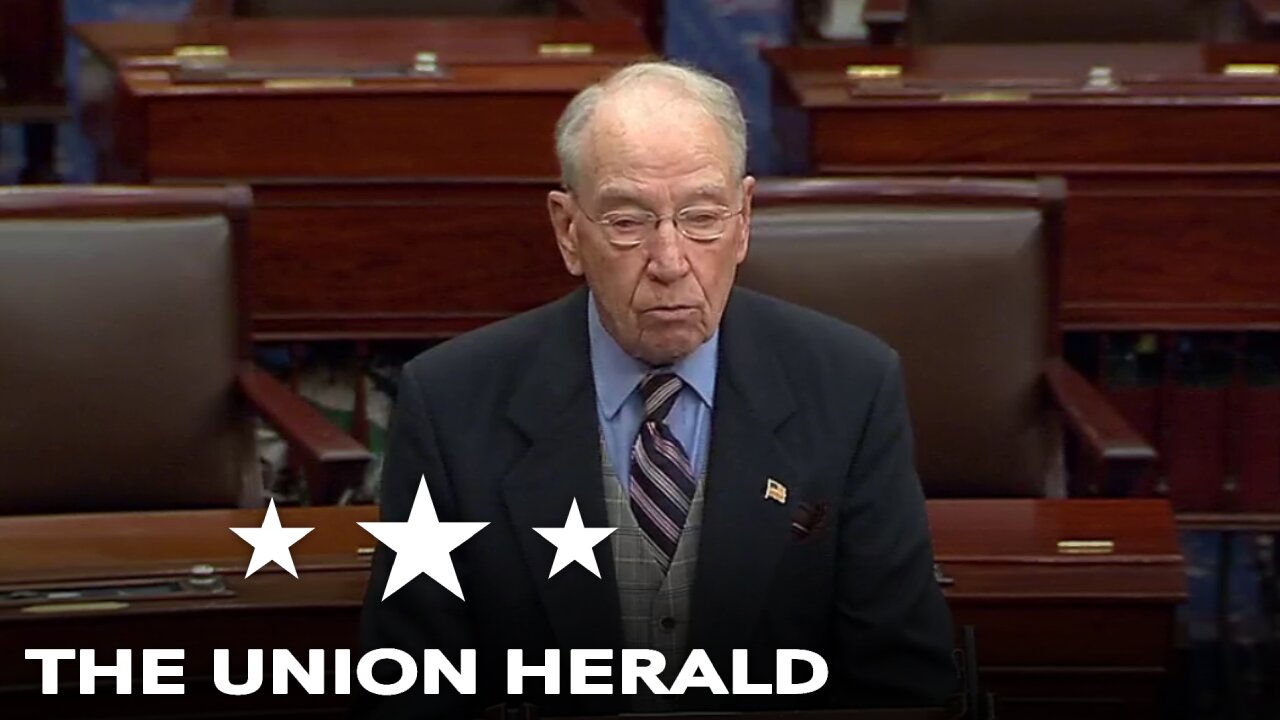 Senator Grassley Delivers Remarks on Afghan Humanitarian Parolees