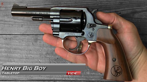 Henry Big Boy Revolver Tabletop View