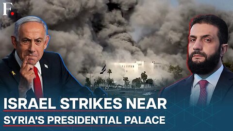 Syria: Israel Strikes Near Presidential Palace In Damascus After Clashes, World Reacts | N18G
