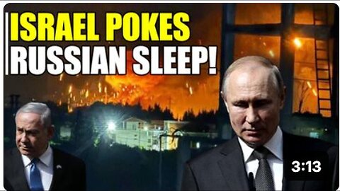 "Israel Strikes Russia's Hmeimim Air Base in Syria!"