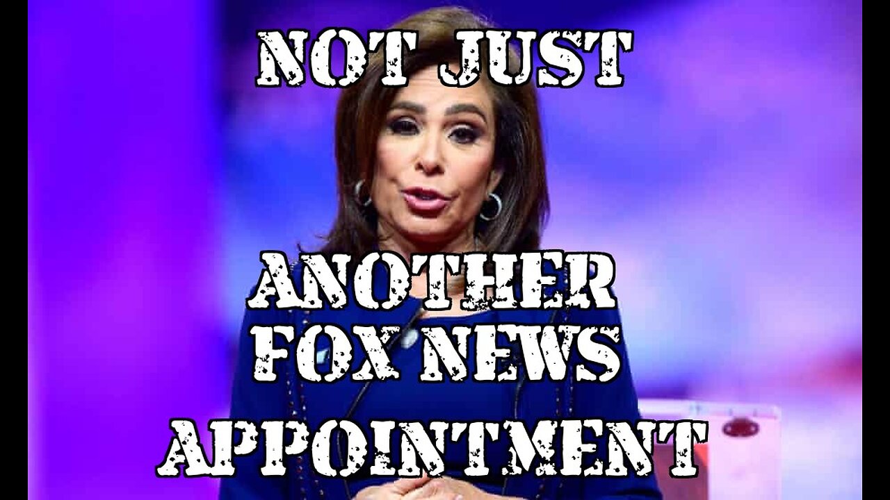 U.S. Atty. Jeanine Pirro, NOT Just ANOTHER Fox News Appointee