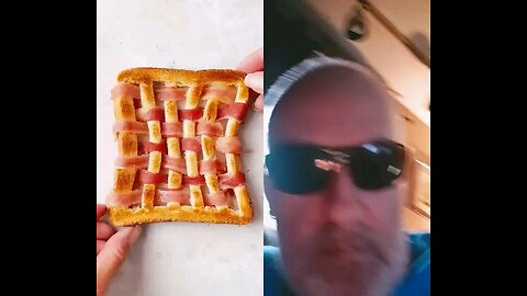 Bacon Weave Toast EASY and DELICIOUS Recipe
