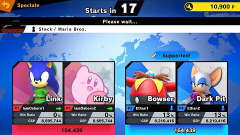 SSBU Online Spectator Mode with Special Characters Quickie 7/19/25
