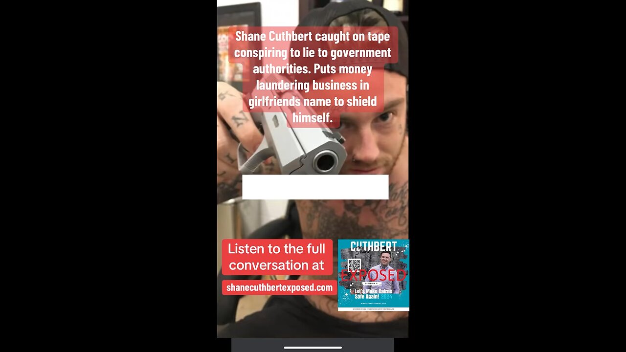Shane Cuthbert threatens to burn down Georgias place
