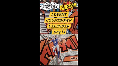 Advent Day 14 Absolute Football Kaboom! Countdown Calendar