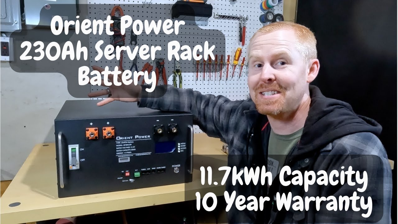 Taking a Look at the Orient Power 230Ah Server Rack Battery