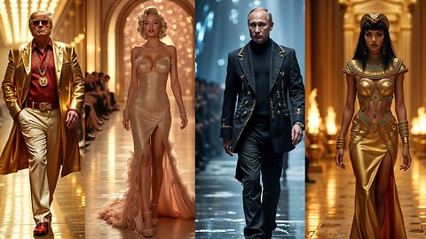 Famous Person Rule the Runway | AI Generated
