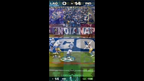 1st Score, Turnover on Downs Score, Tayler IND 20 vs LAC 0 #AllMadden #Madden25 #NFLmadden #madden