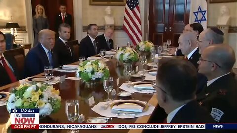 Netanyahu nominates President Trump for the Nobel Peace Prize.