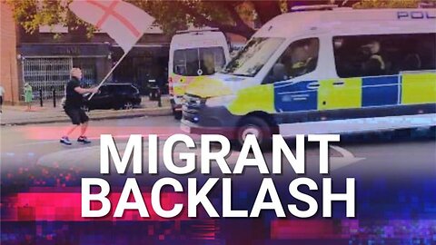 Furious UK locals clash with police after asylum seeker charged with sexual assault of schoolgirl 