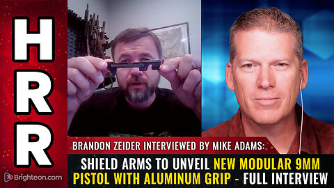 Shield Arms to unveil new modular 9mm pistol with ALUMINUM grip - Full interview