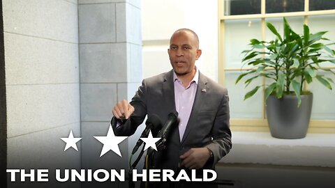 House Democratic Leader Jeffries Holds a Press Conference on the 20th Day of the Government Shutdown