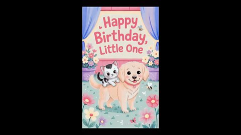 Dog birthday video 😍