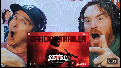 Retro Trailer | Suriya | Pooja Hegde | Karthik Subbaraj | REACTION