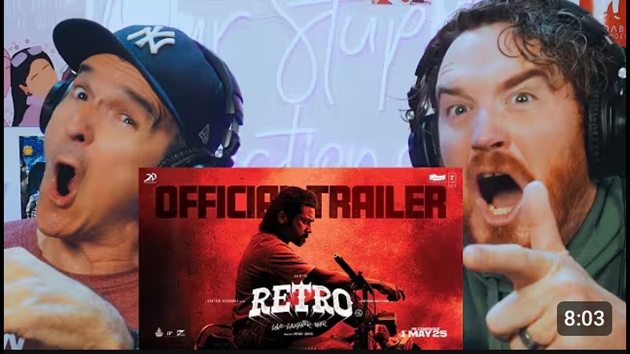 Retro Trailer | Suriya | Pooja Hegde | Karthik Subbaraj | REACTION