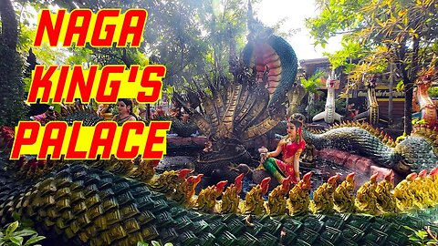 Ray Roams To Naga King's Palace | Chonburi | Thailand 🇹🇭