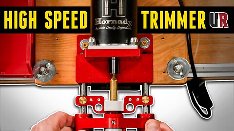Hornady High Speed 3‑in‑1 Power Case Trimmer