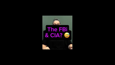 FBI & CIA?! 😱
