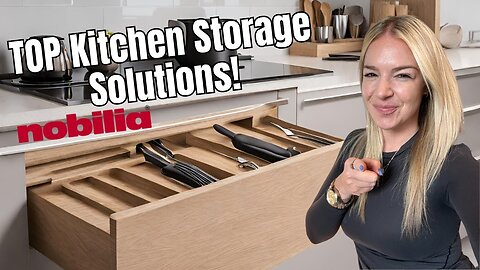 TOP Kitchen Storage Solutions _ Say goodbye to wasted Kitchen space