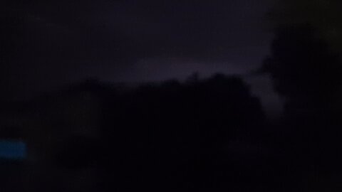 Thunder ⚡ Lightning ⛈️ Yesterday