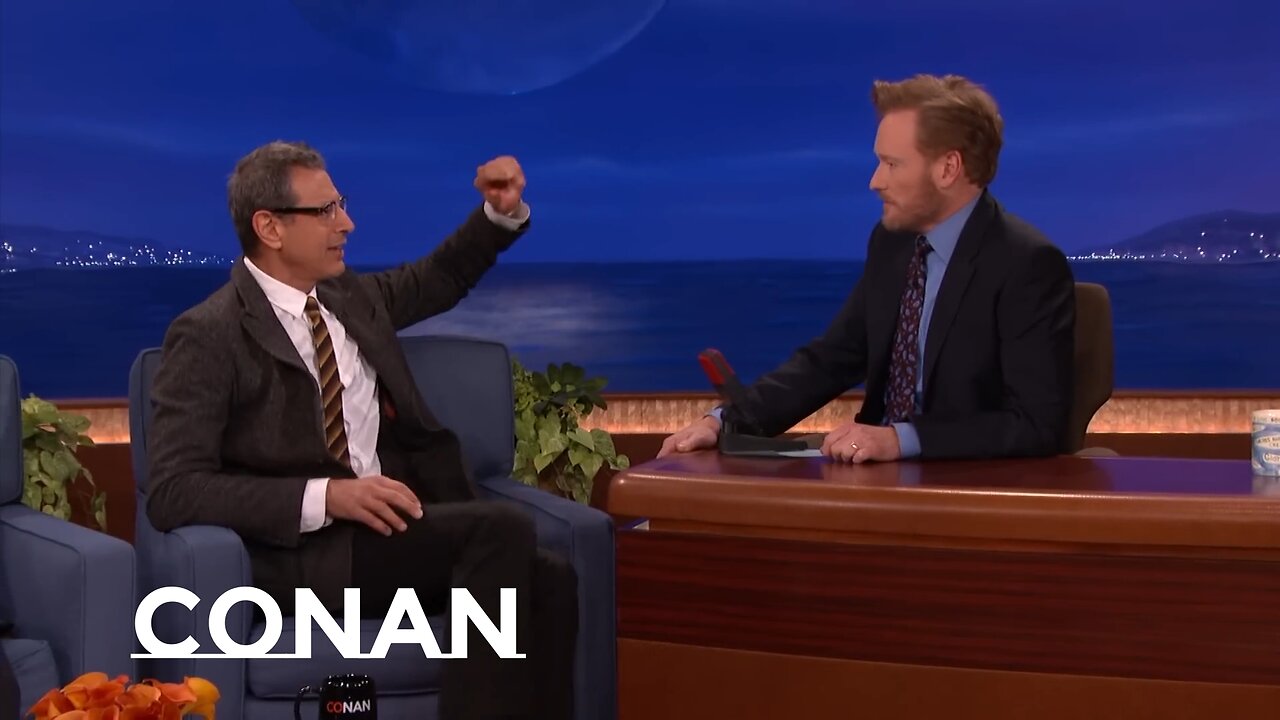 Jeff Goldblum Has Impeccable Taste on Conan