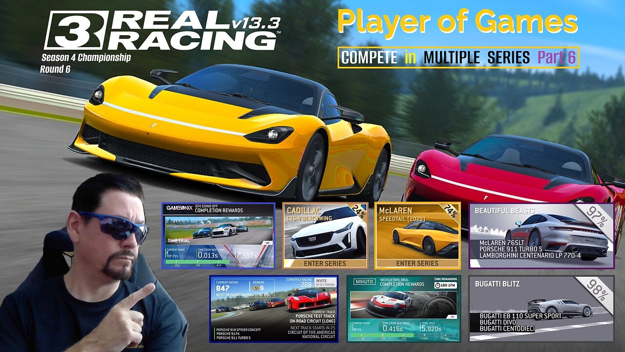 Player of Games: Real Racing 3 Update 13.3: COMPETE in MULTIPLE SERIES Part 6