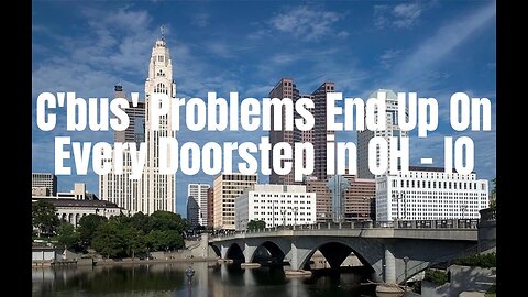 Ohio INSIDER Politics: Columbus' Problems ARE All Ohioans' Problems