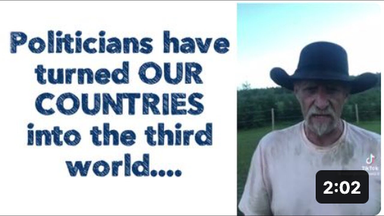 "Politicians Transforming Our Countries into Third World Status"