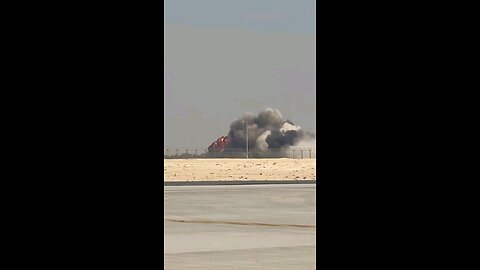 An Indian Tejas fighter jet crashed at the Airshow in Dubai