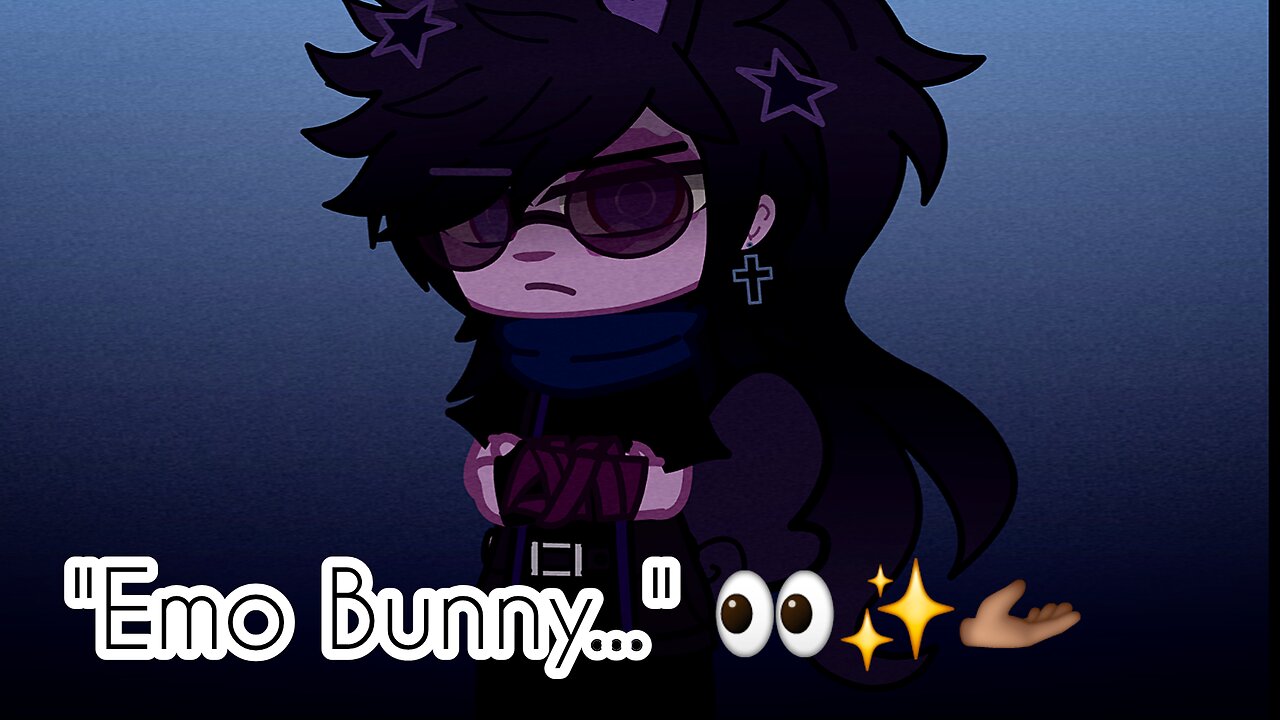 Emo Bunny 💀🫳🏾💜