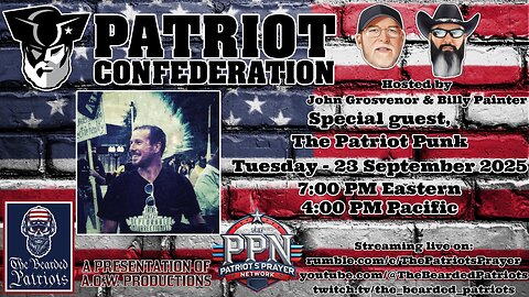 Patriot Confederation - Patriot Punk Interview (September 23, 2025)
