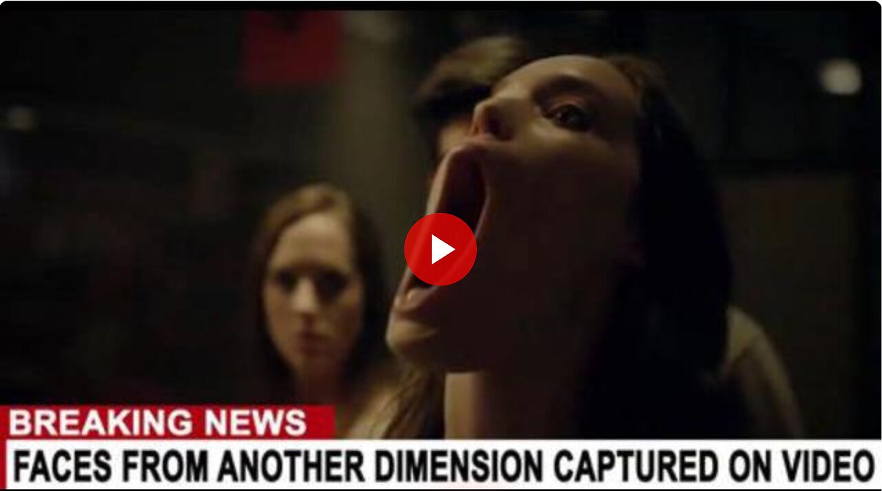 Faces from another dimension captured on video? Body Snatchers are Assimilating the World?