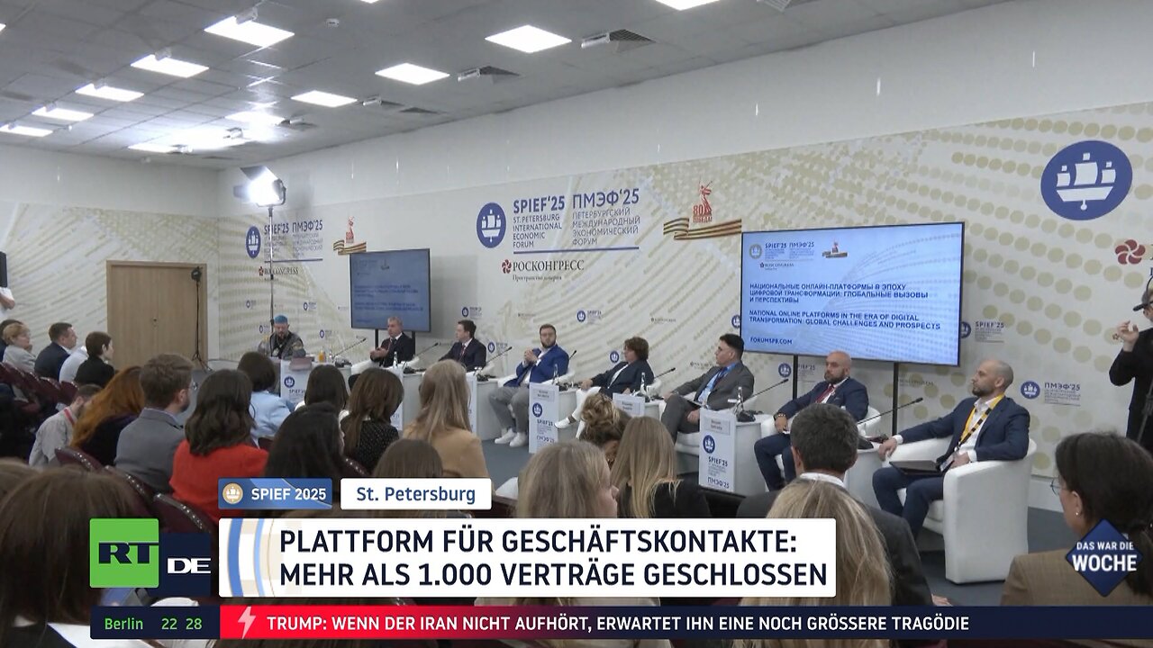 Bilanz von SPIEF 2025: Über 1.000 Verträge auf Petersburger Wirtschaftsforum unterzeichnet