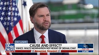 JD Vance: No, Mike Waltz Wasn't Fired