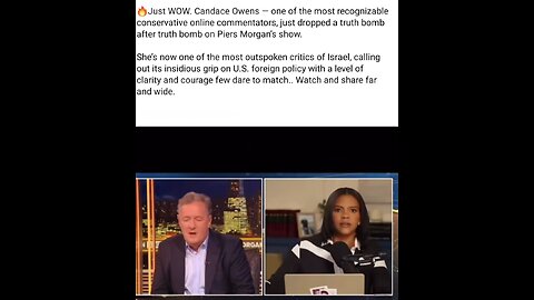 Candace ~ America wants off this Crazy-Train