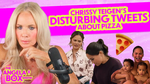 Chrissy Teigen’s Disturbing Tweets About Pizza