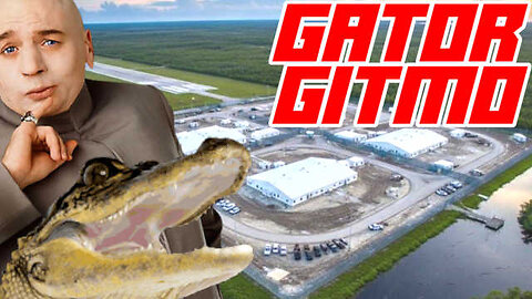Lefties Try to Stop The Building of Alligator Alcatraz For Illegals